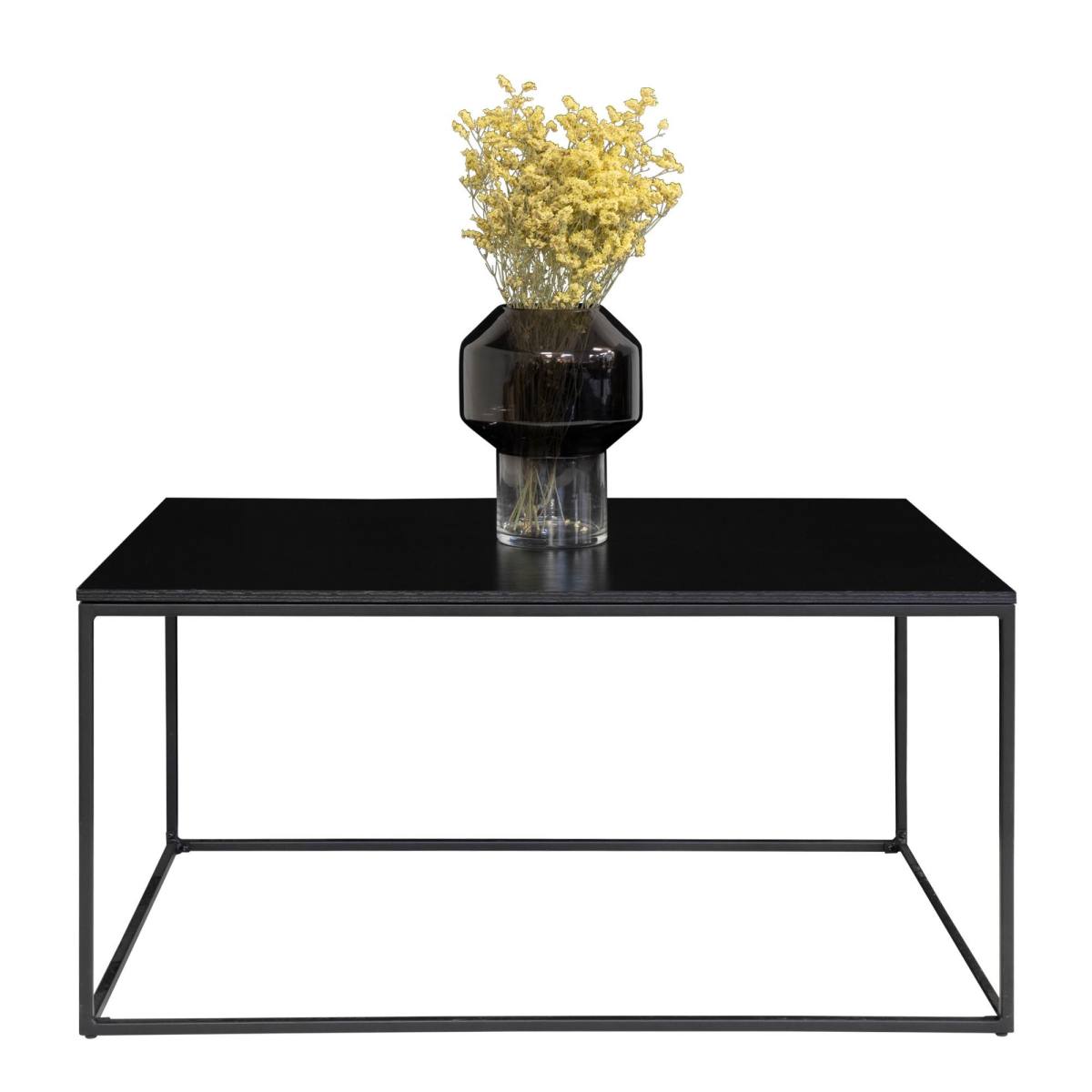 Zeta - Sofabord i sort metal og sort plade, produktbillede 4 af 10, Moderne designs hos HomeNordic
