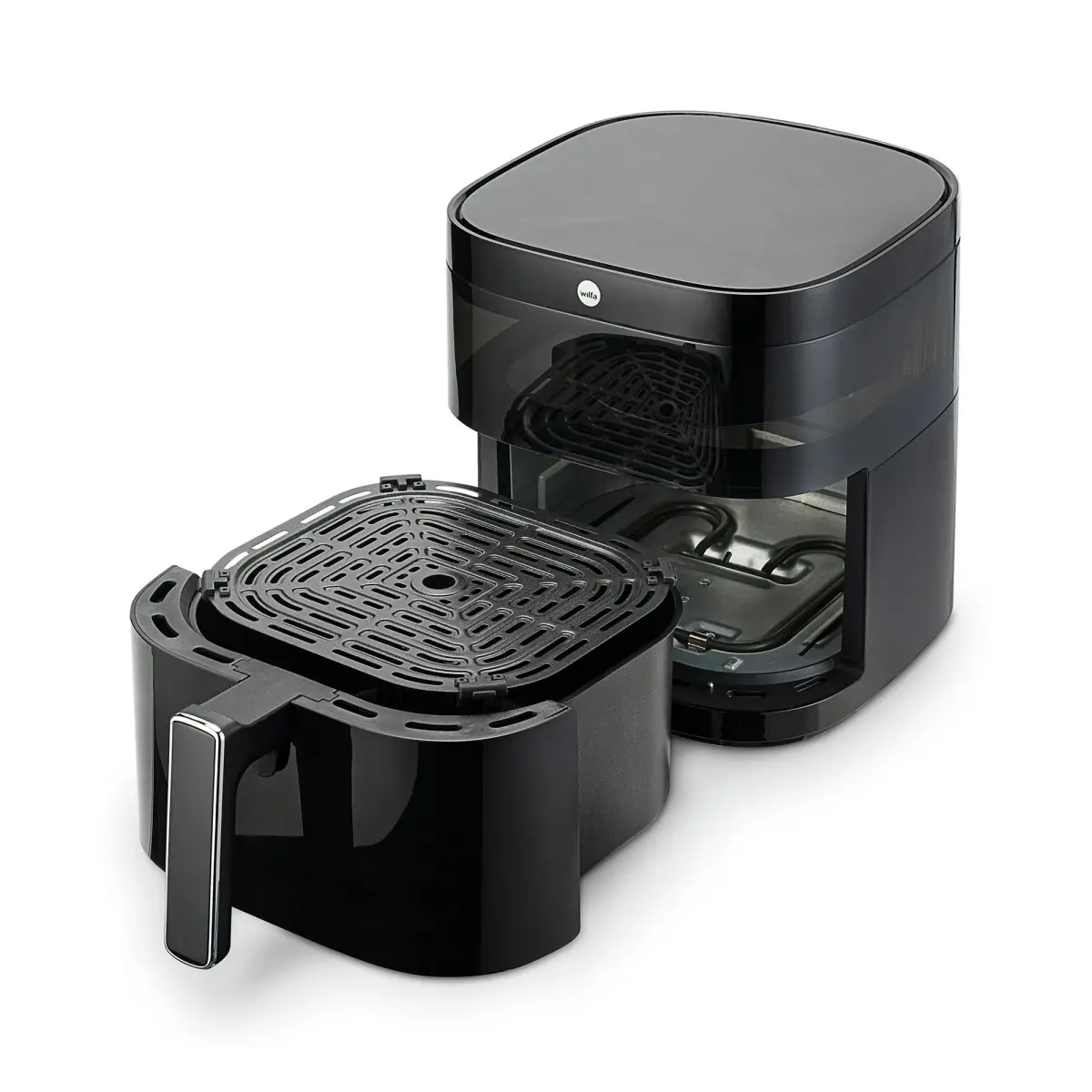 Dual Heating Airfryer, 6 liter, produktbillede 2 af 11, Airfryers hos HomeNordic