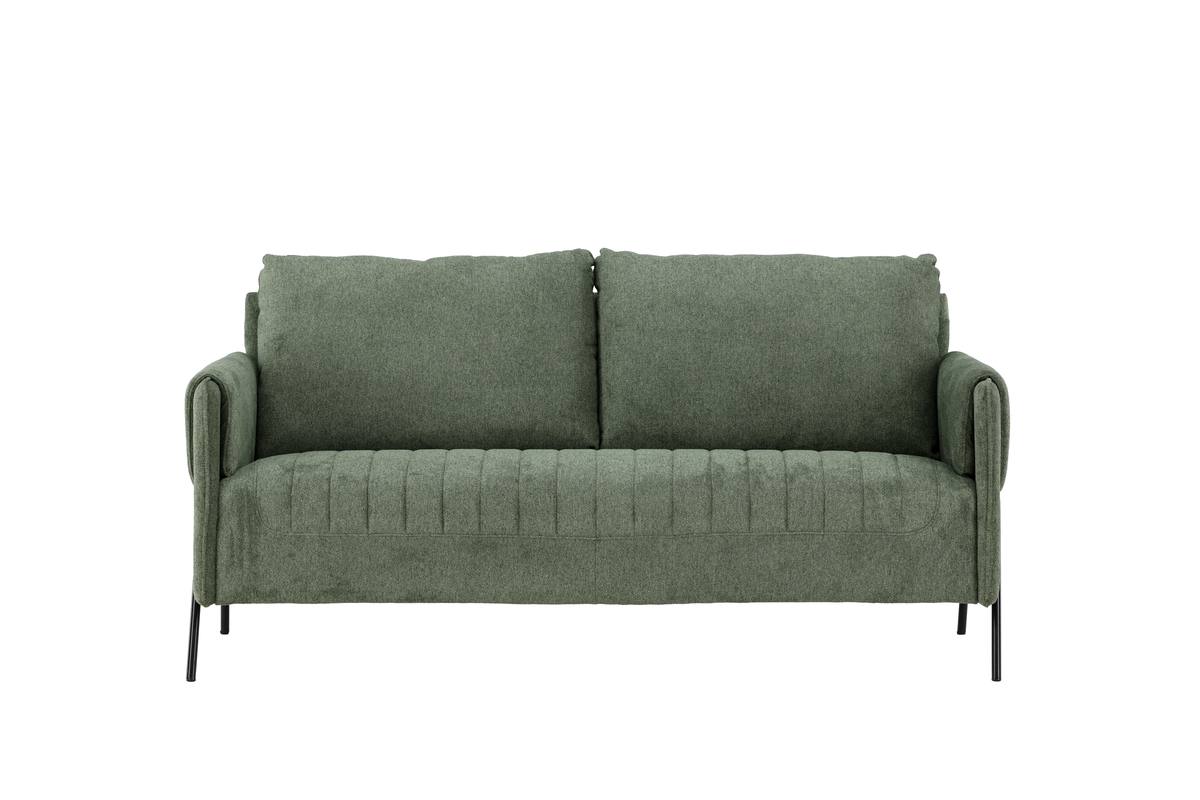 Oban - 2 personers sofa i grønt stof – billede 6