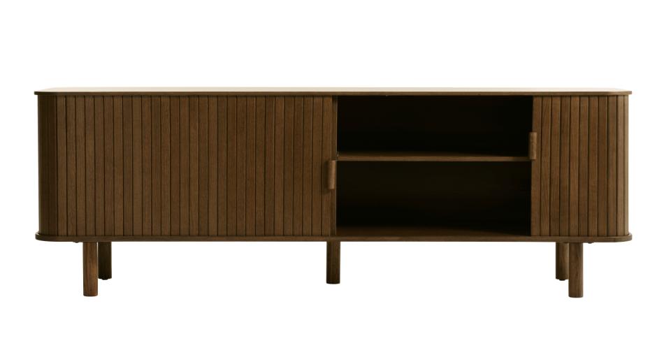 Cavo TV-bord, m. 2 skydelåger og 2 hylder, produktbillede 3 af 4, TV-borde hos HomeNordic