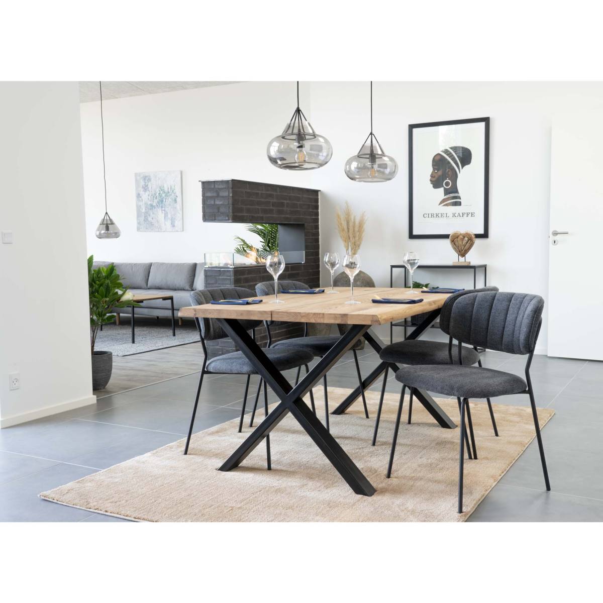 HOUSE NORDIC Toulon spisebord, produktbillede 2 af 6, Spiseborde hos HomeNordic