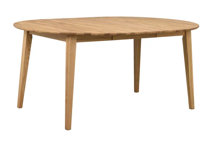 ROWICO Filippa spisebord, m. udtræk, rund, produktbillede 3 af 11, Spiseborde hos HomeNordic