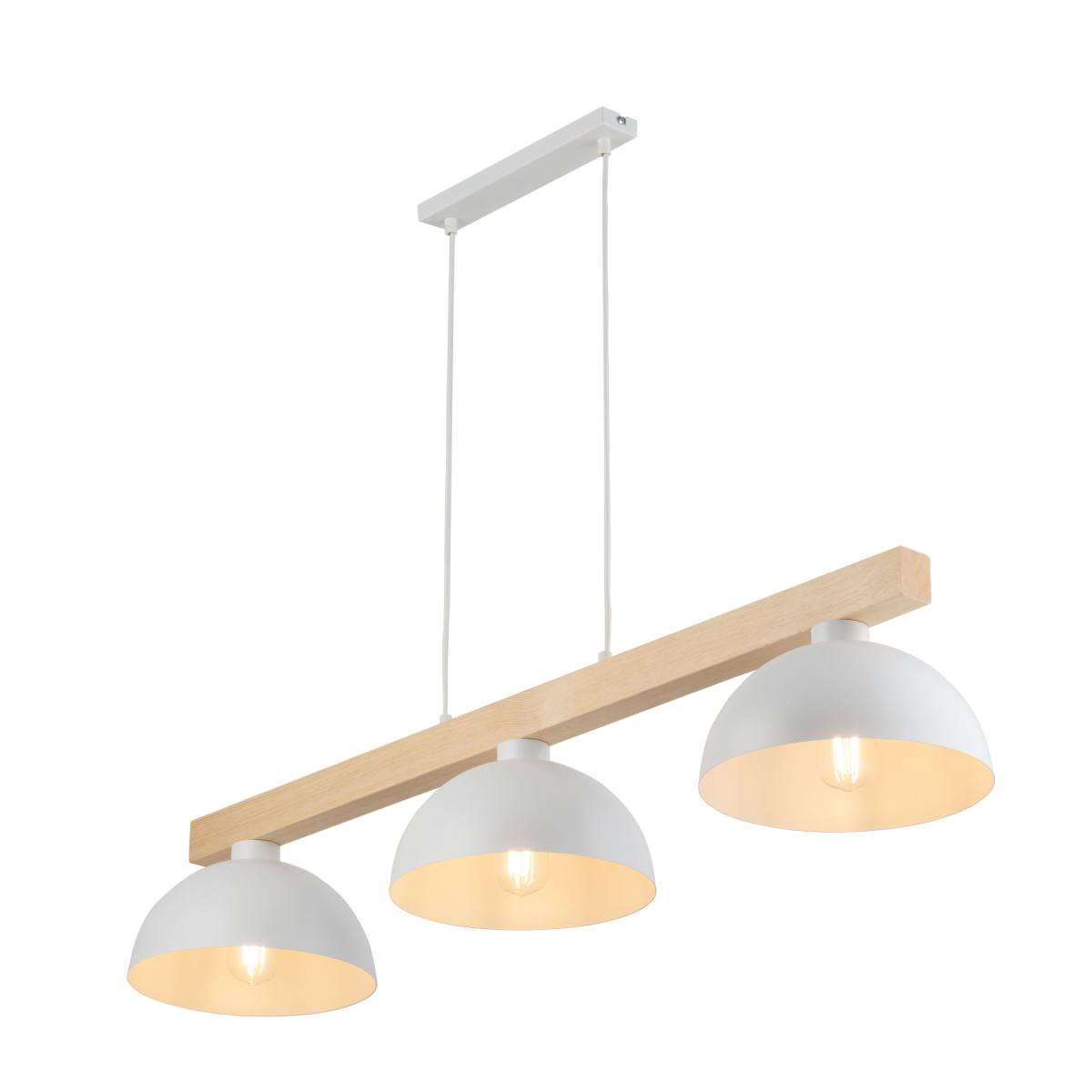 TK Oslo loftlampe, m. 3 skærme, produktbillede 8 af 9, Loftlamper hos HomeNordic