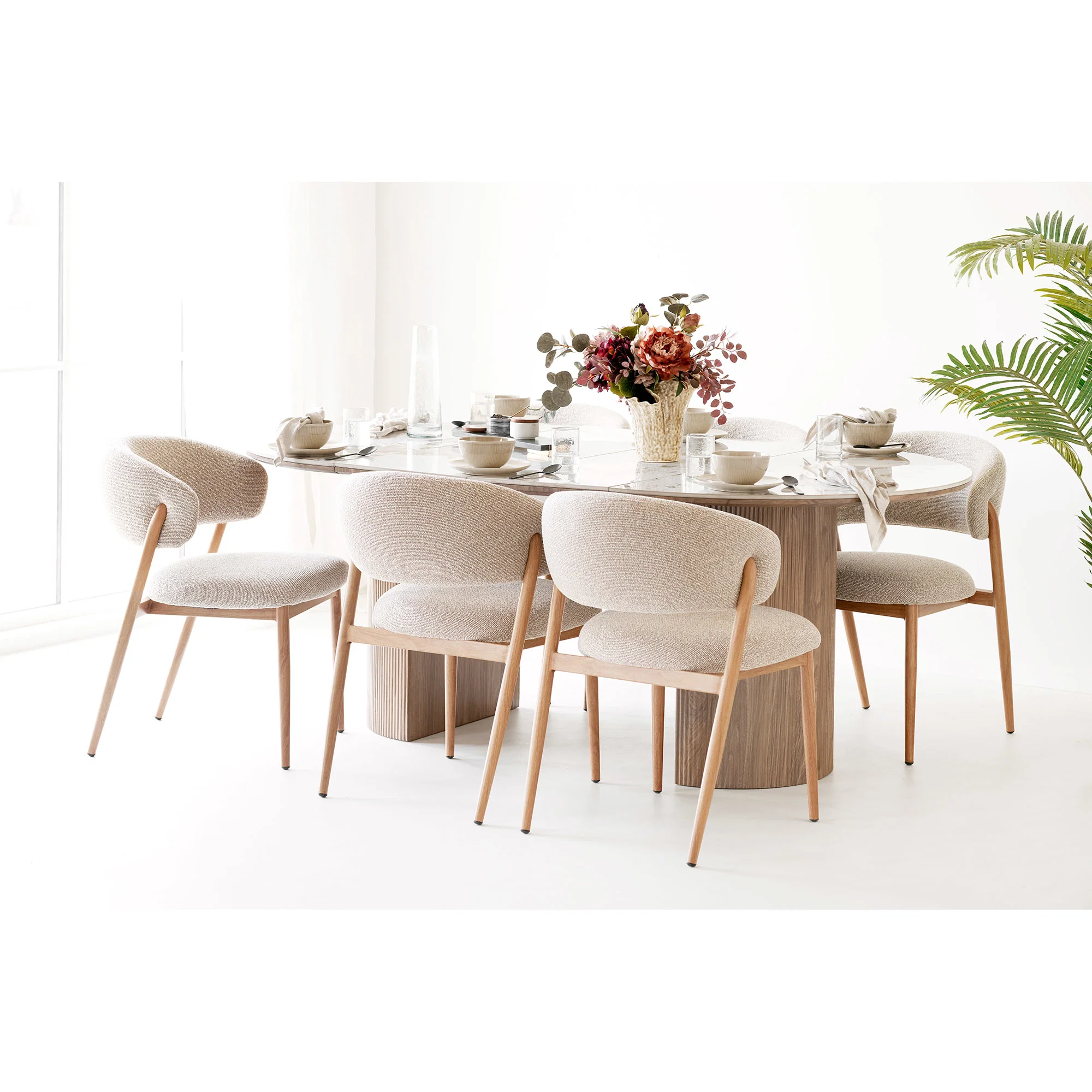 HOUSE NORDIC ATHENS SPISEBORD KERAMIK, produktbillede 2 af 6, Spiseborde hos HomeNordic