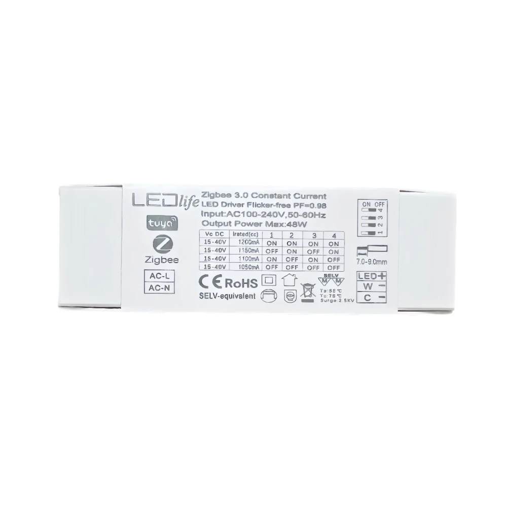48W / 1050-1200mA CCT driver til LED panel, LED-paneler hos HomeNordic
