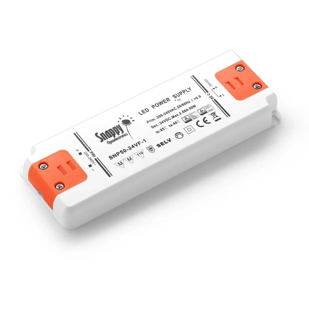 Snappy kvalitets LED driver 230V Til 24V, Strømforsyninger hos HomeNordic