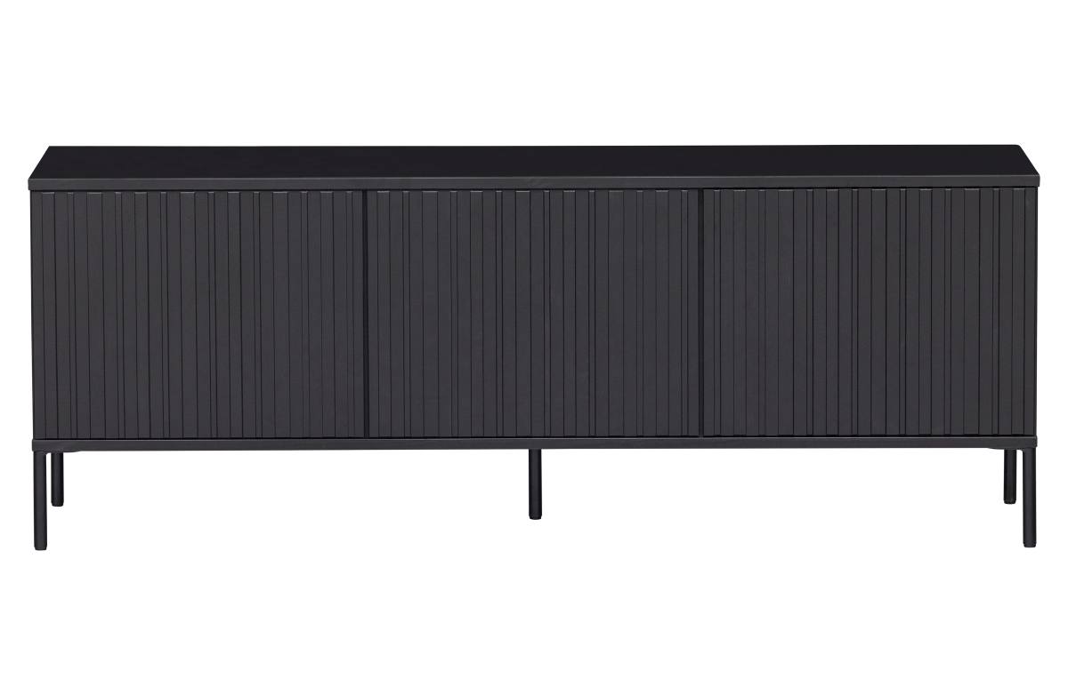 WOOOD EXCLUSIVE New Gravure TV-bord, m. 3 push to open låger, TV-borde hos HomeNordic