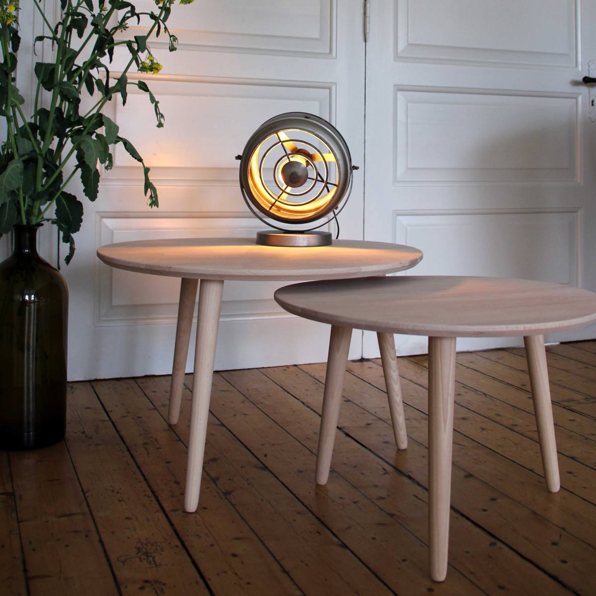 CT 10 - Sofabord i massiv bøg og diameter 50 cm, produktbillede 9 af 10, Nordisk design hos HomeNordic