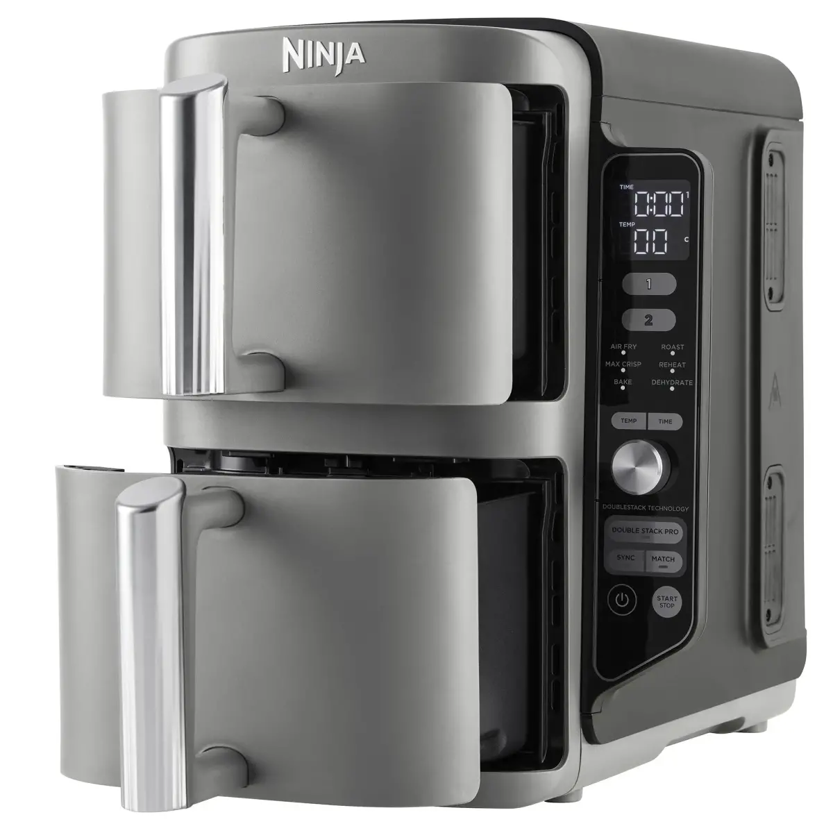 Double Stack XL Airfryer, 9,5 liter, produktbillede 8 af 11, Airfryers hos HomeNordic