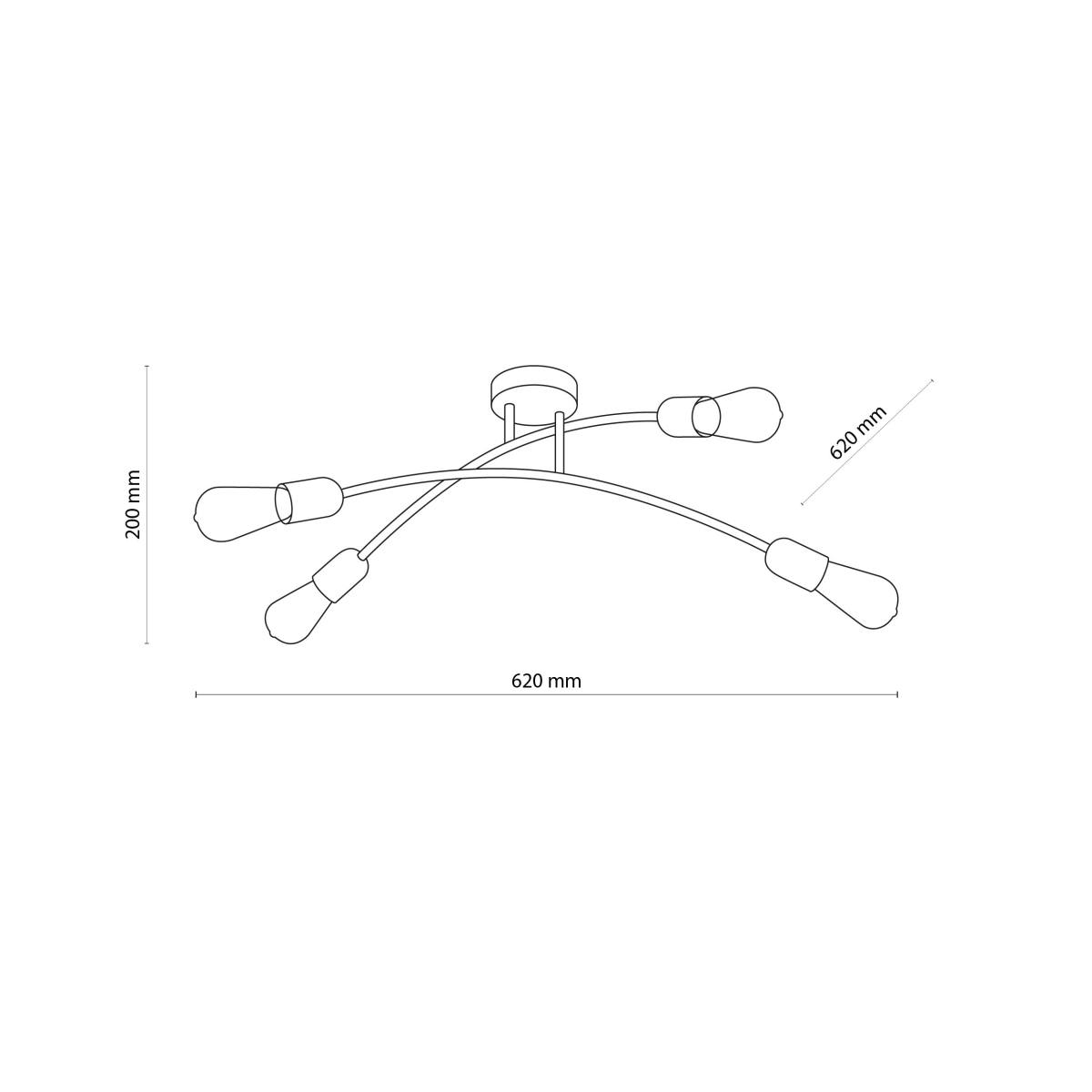 TK Helix loftlampe, produktbillede 2 af 12, Loftlamper hos HomeNordic