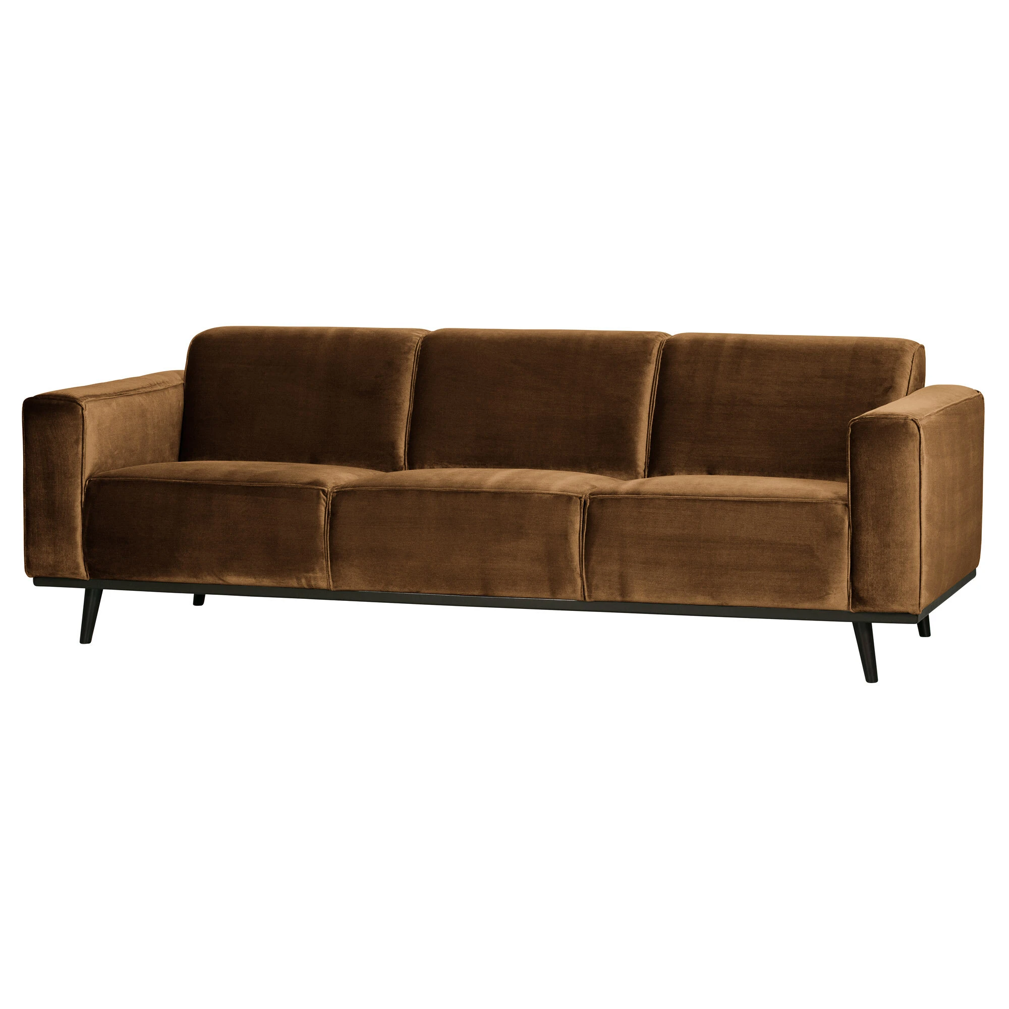 Statement 3-pers Sofa 230 cm Velour, produktbillede 2 af 5, Sofaer hos HomeNordic