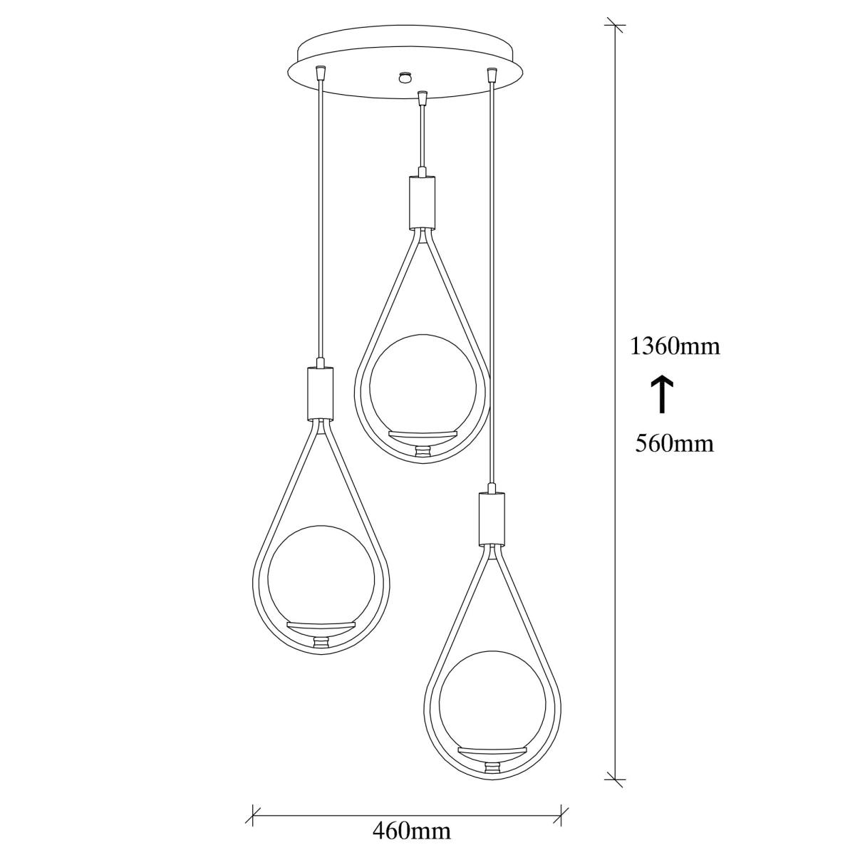 LUMI loftlampe, produktbillede 2 af 5, Loftlamper hos HomeNordic
