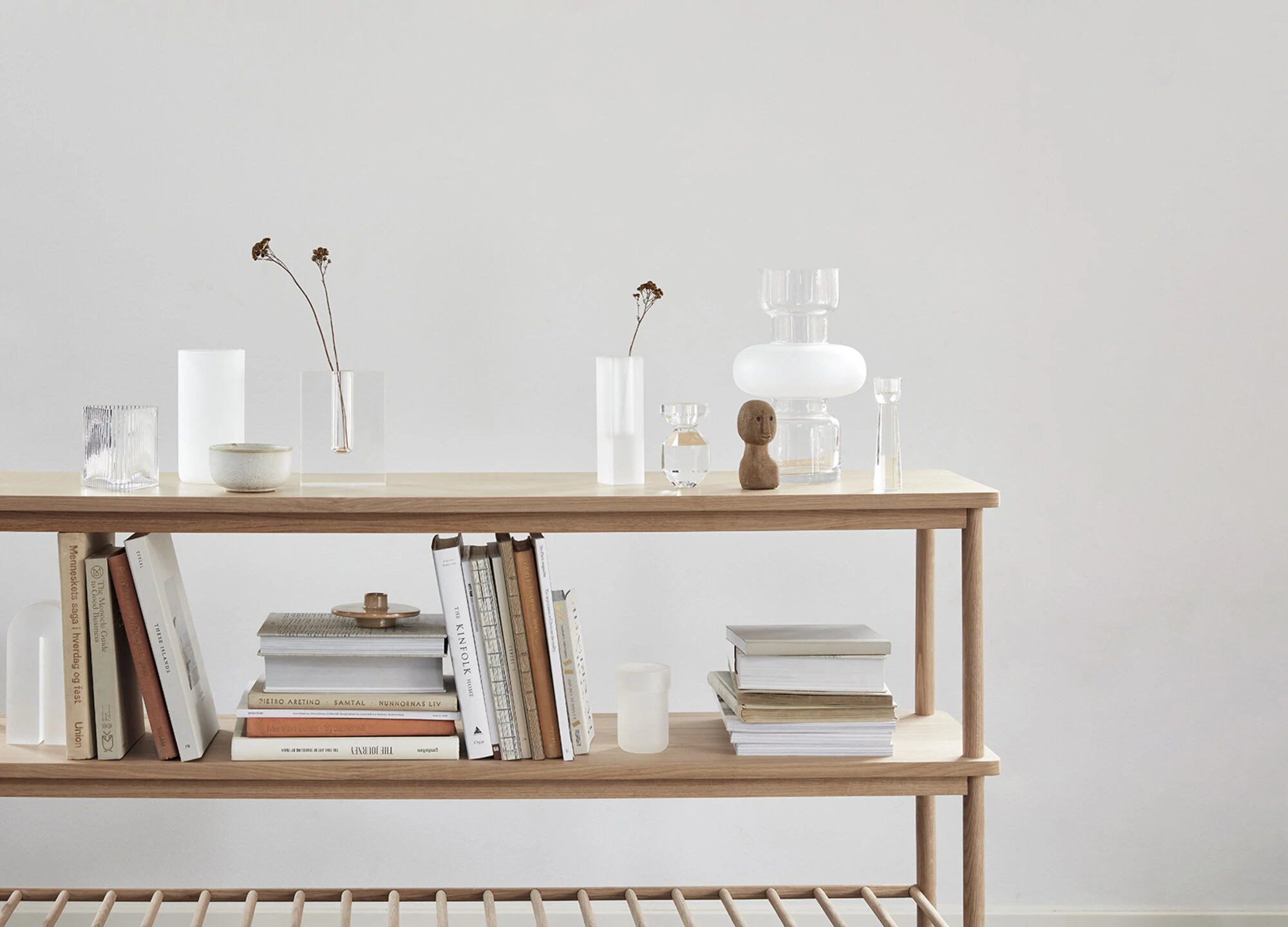Block - Vase, i Frost Glas, produktbillede 2 af 2, Vaser hos HomeNordic