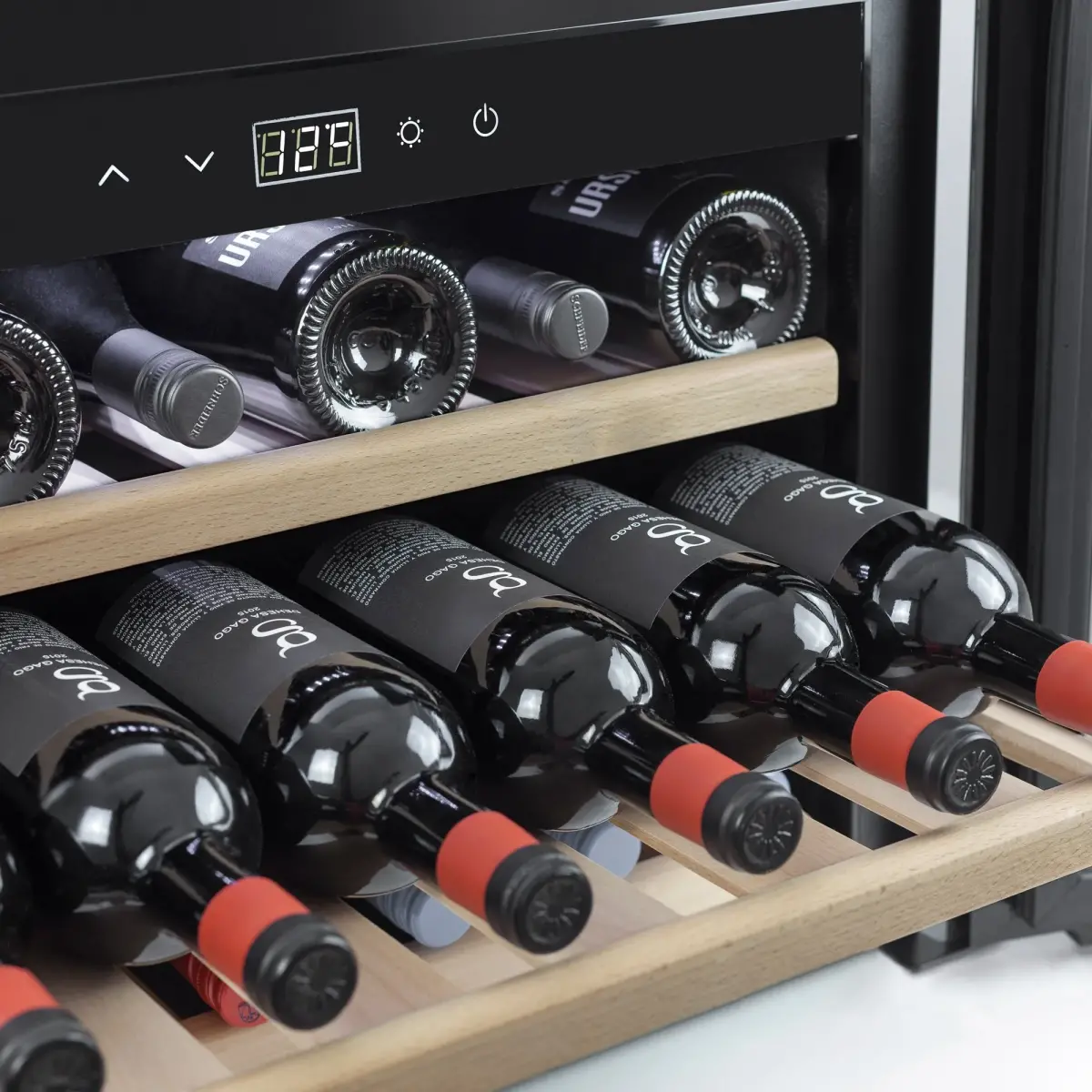 WineSafe 18 vinkøleskab sort, indbygnings – billede 5