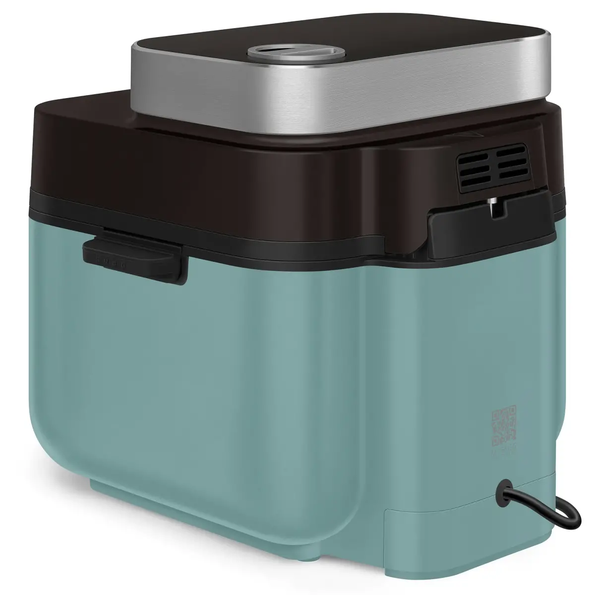 AFC01EGMEU airfryer 7 liter, emerald green, produktbillede 10 af 14, Airfryers hos HomeNordic
