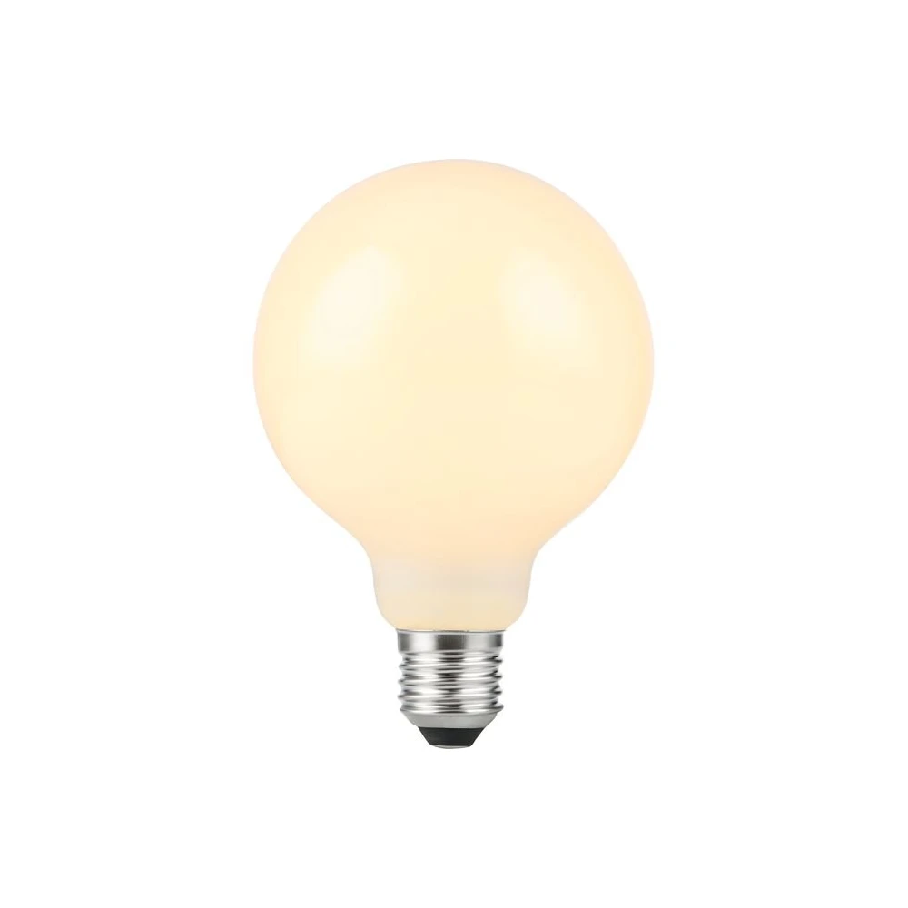 E27 5,5W dæmpbar LED globepære, Glas hos HomeNordic