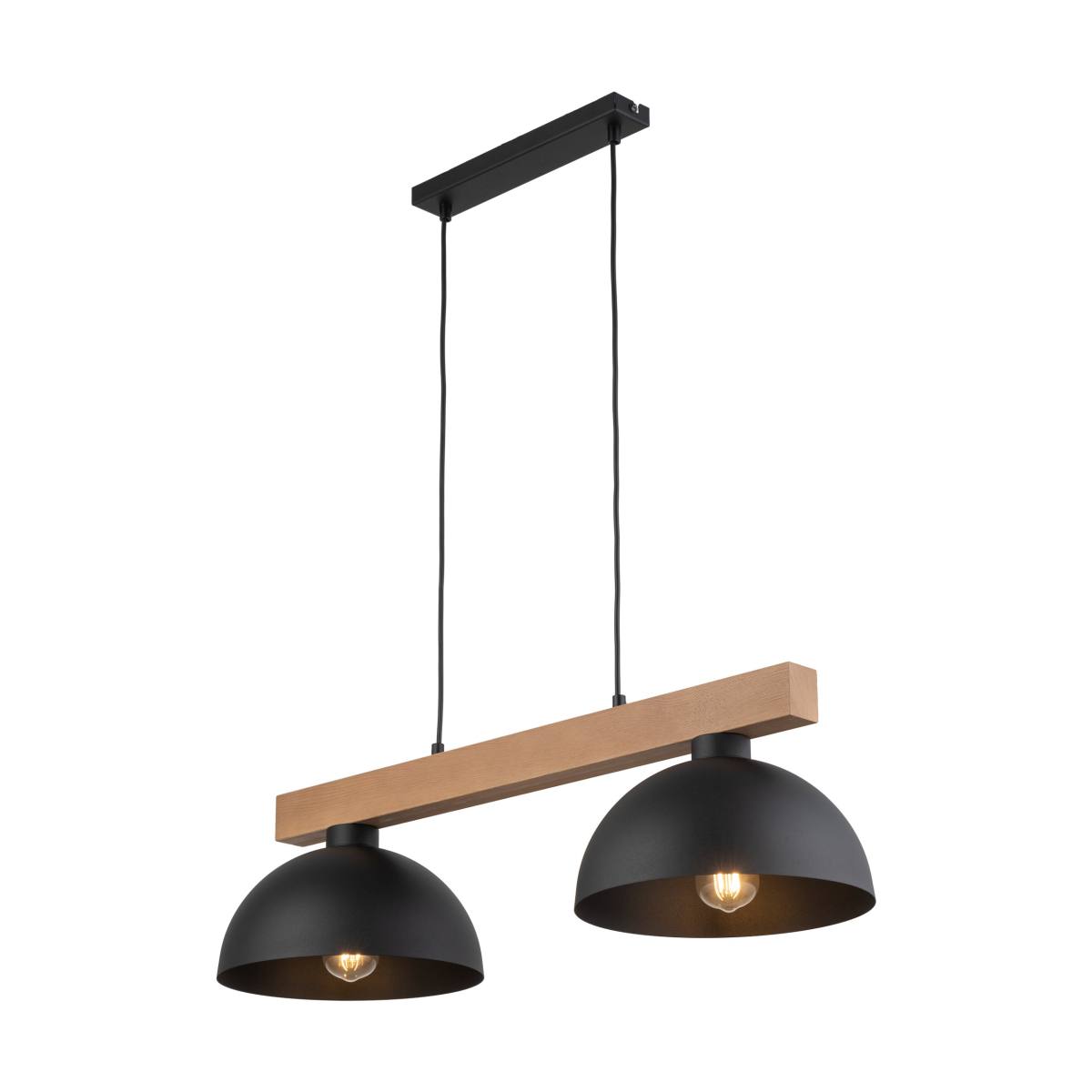 TK Oslo loftlampe, m. 2 skærme, produktbillede 5 af 10, Loftlamper hos HomeNordic