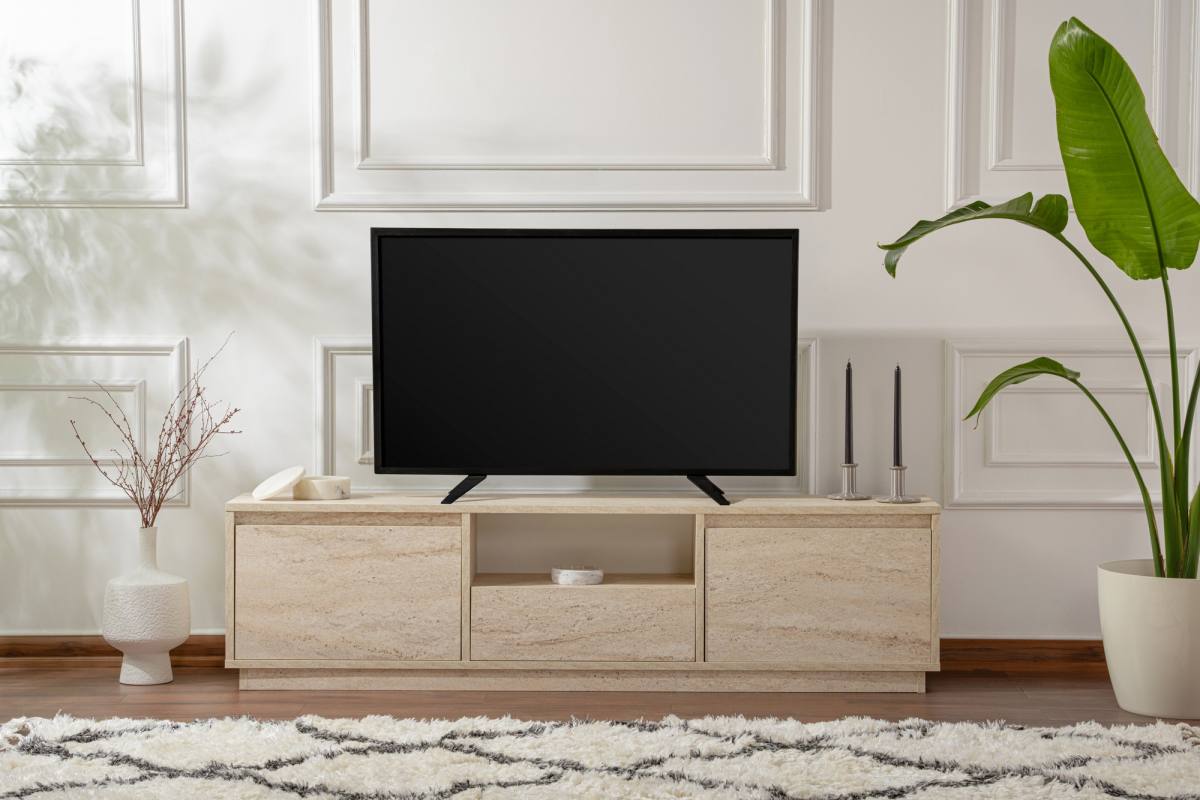 NORDVÄRK Vanguard TV-bord, m. 3 låger og 1 rum, produktbillede 3 af 11, TV-borde hos HomeNordic