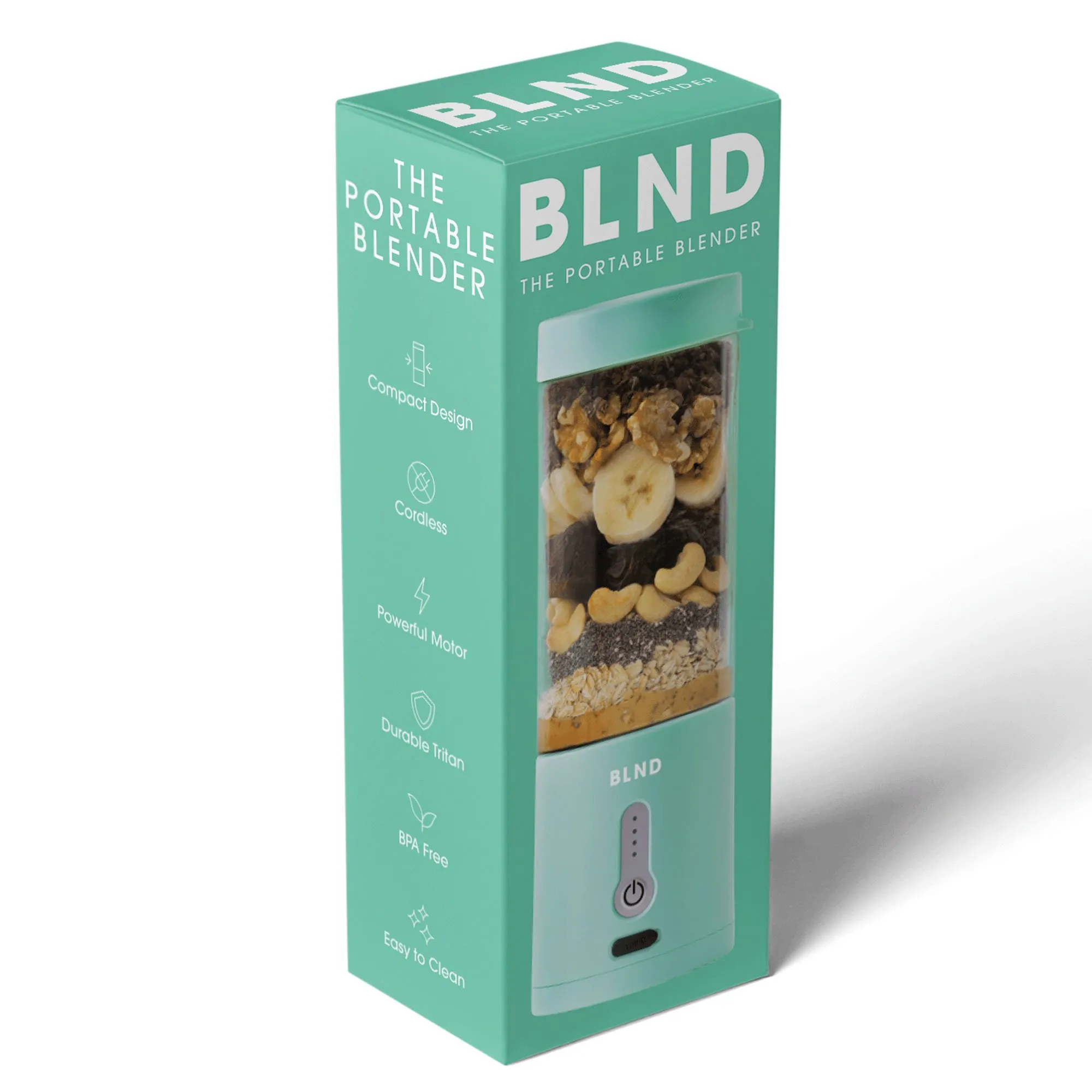 Portabel blender, mint, produktbillede 5 af 5, Blendere hos HomeNordic