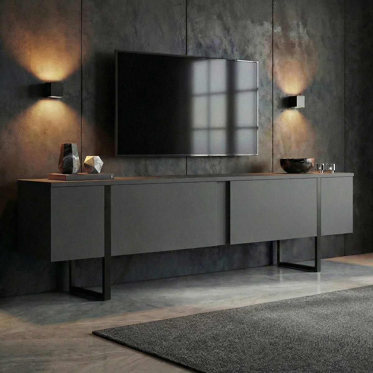 FUNZI LIVING Onera TV-bord, m. 2 låger, produktbillede 7 af 8, TV-borde hos HomeNordic