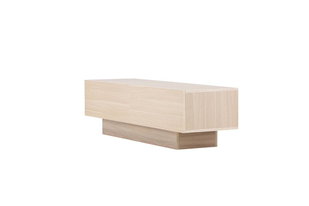 VENTURE DESIGN Cuenca TV-bænk, m. 2 låger og hylde, produktbillede 6 af 17, TV-borde hos HomeNordic