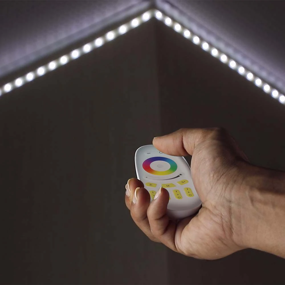 Trådløs Touch RGB+W fjernbetjening, LED-strips hos HomeNordic