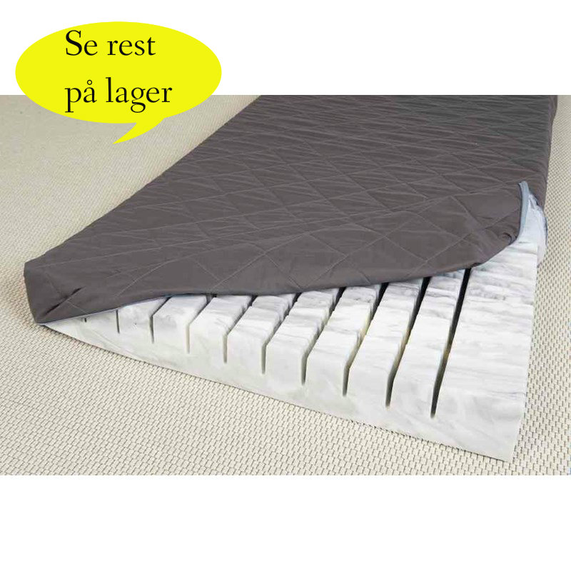Isabella Pantera madras fast til hård mål 90 x 200 x 12 cm mørkegråt, Madrasser hos HomeNordic