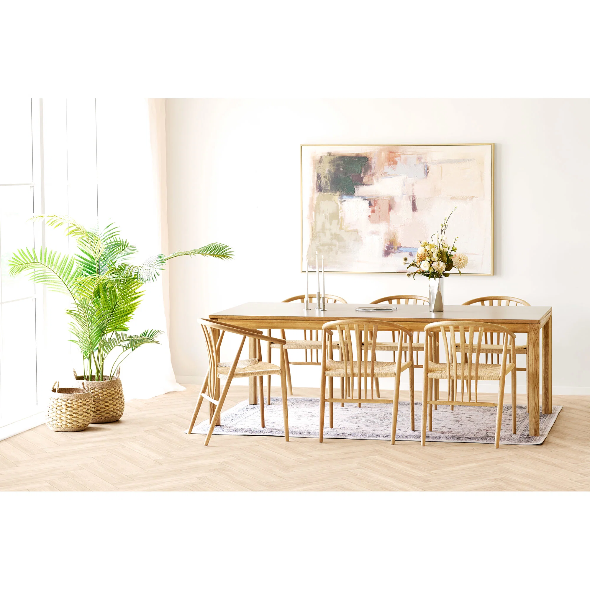 HOUSE NORDIC BOWEN SPISEBORD EG/HPL, produktbillede 2 af 3, Spiseborde hos HomeNordic