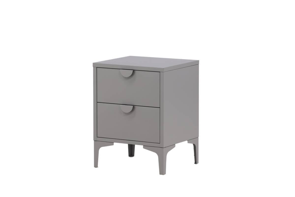 VENTURE DESIGN Piring sengebord, m. 2 skuffer, produktbillede 2 af 14, Sengeborde hos HomeNordic