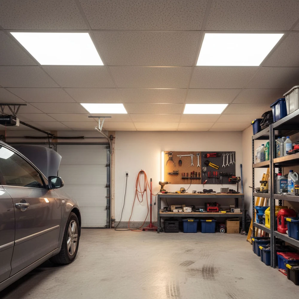 60x60 UGR19 LED panel, 40W, LED-paneler hos HomeNordic