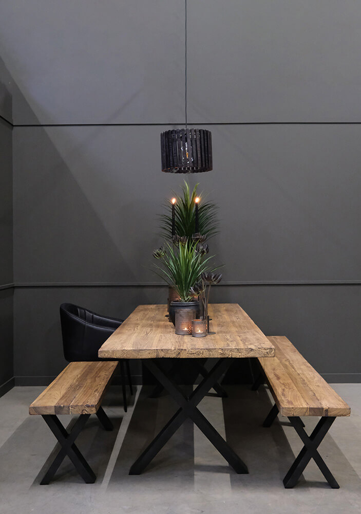 TRADEMARK LIVING ROSS SPISEBORD TRÆ NATUR, produktbillede 4 af 4, Spiseborde hos HomeNordic