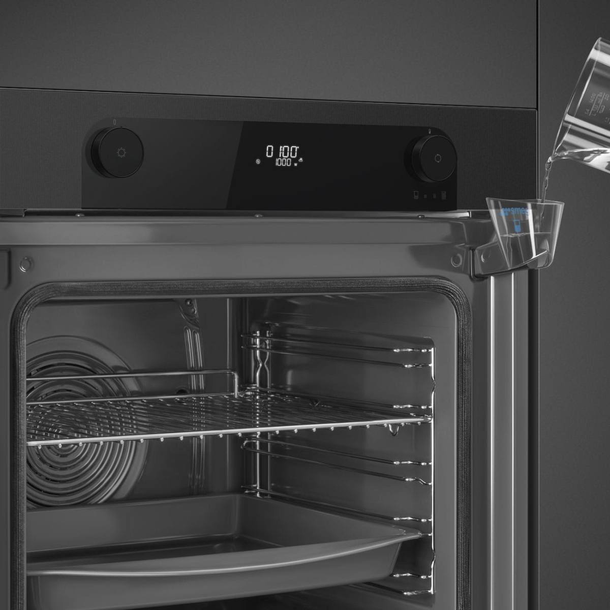 SMEG Indbygningsovn SOP6201S2B, produktbillede 3 af 12, Ovne hos HomeNordic