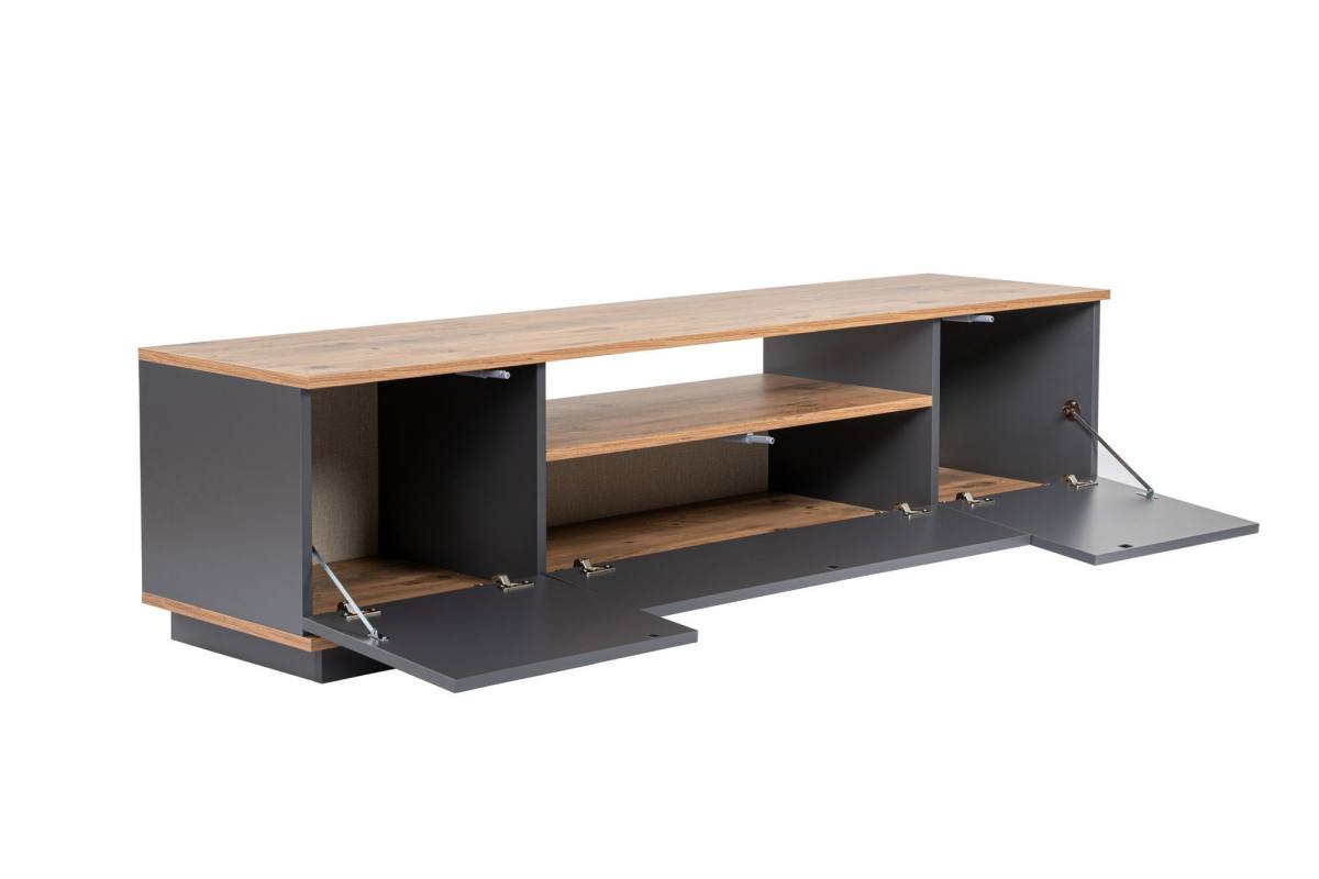 NORDVÄRK Veramont TV-bord, m. 3 låger, 1 hylde, produktbillede 3 af 8, TV-borde hos HomeNordic