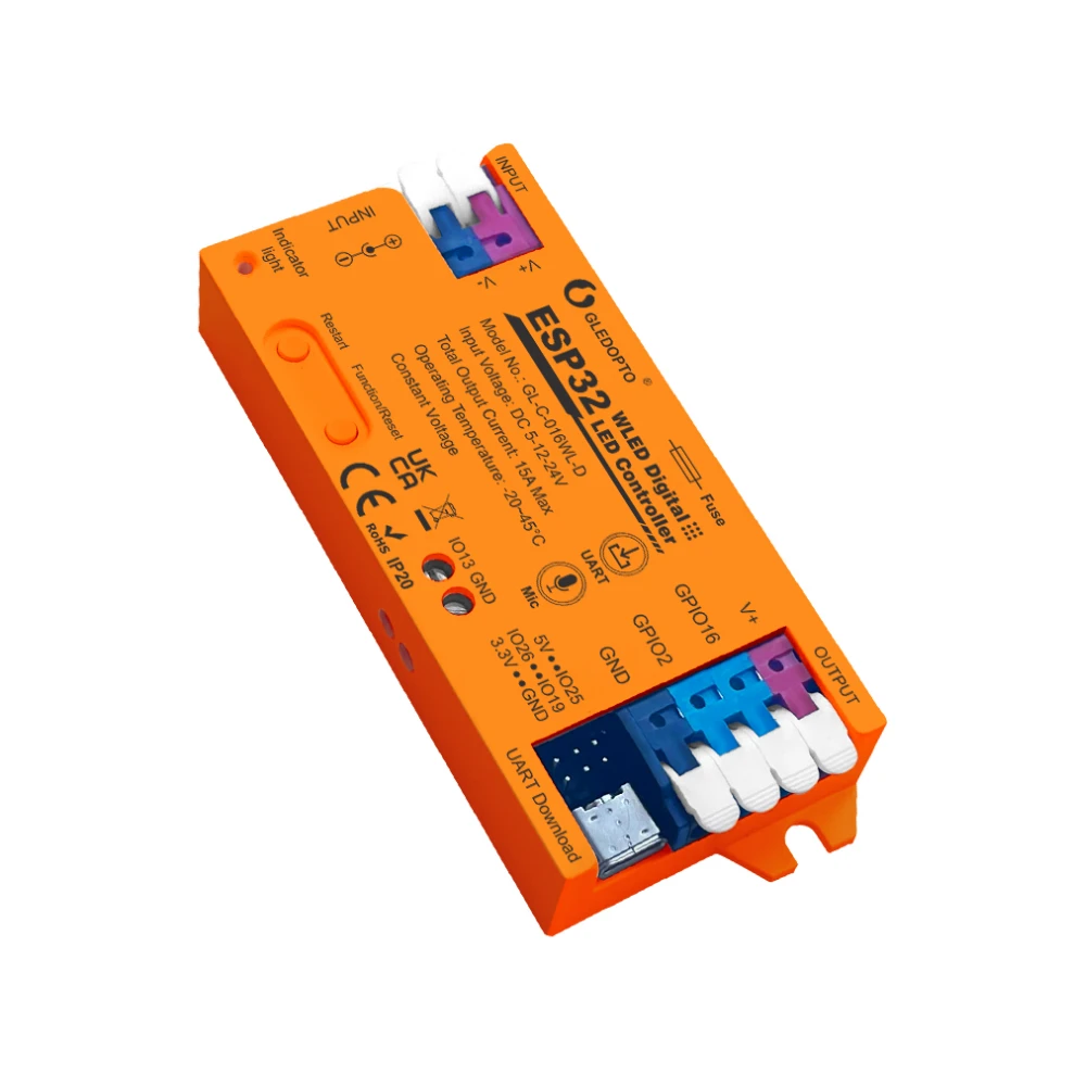 Gledopto GL-C-016WL-D WLED Controller, LED-strips hos HomeNordic
