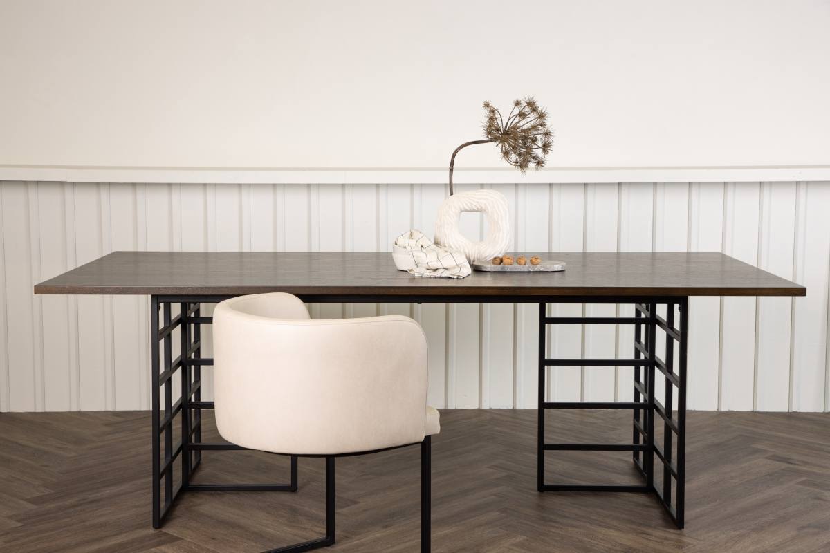 VENTURE DESIGN Ystad spisebord, rektangulær, produktbillede 8 af 8, Spiseborde hos HomeNordic