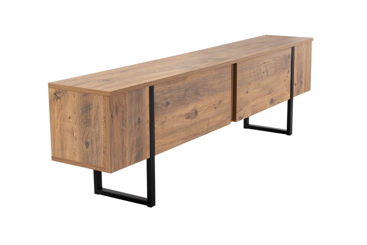 NORDVÄRK Serenity TV-bord, m. 2 låger, produktbillede 10 af 11, TV-borde hos HomeNordic