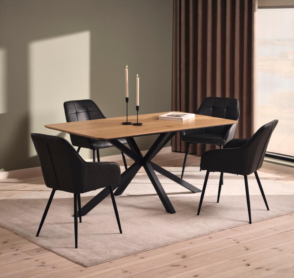 Spisebord, rektangulær, produktbillede 7 af 7, Spiseborde hos HomeNordic