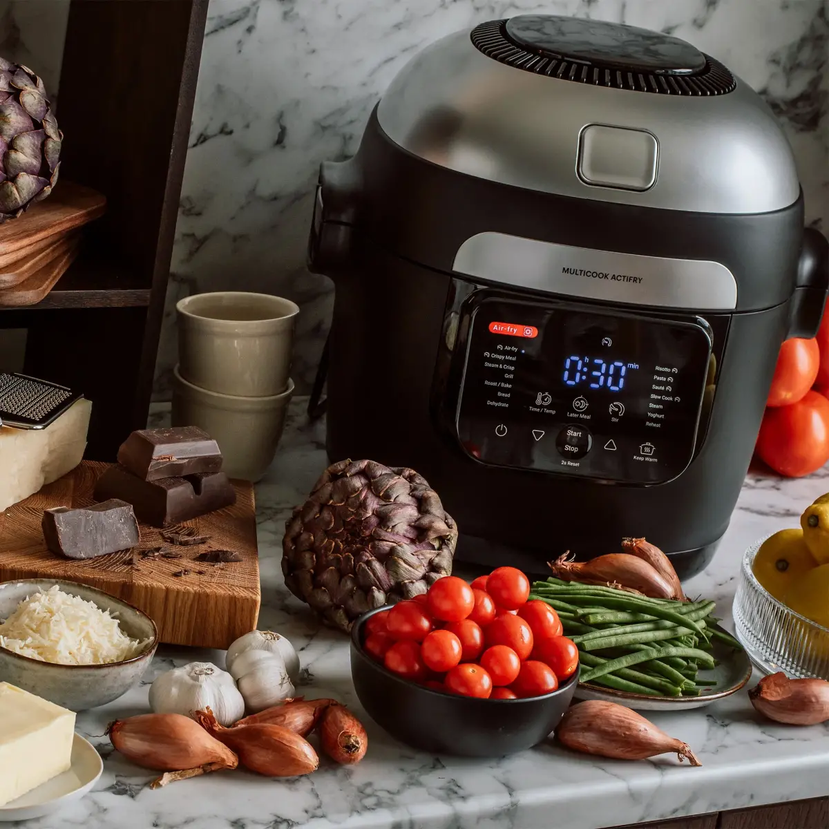 Multicook Actifry multicooker 6 liter, sort, produktbillede 14 af 19, Airfryers hos HomeNordic