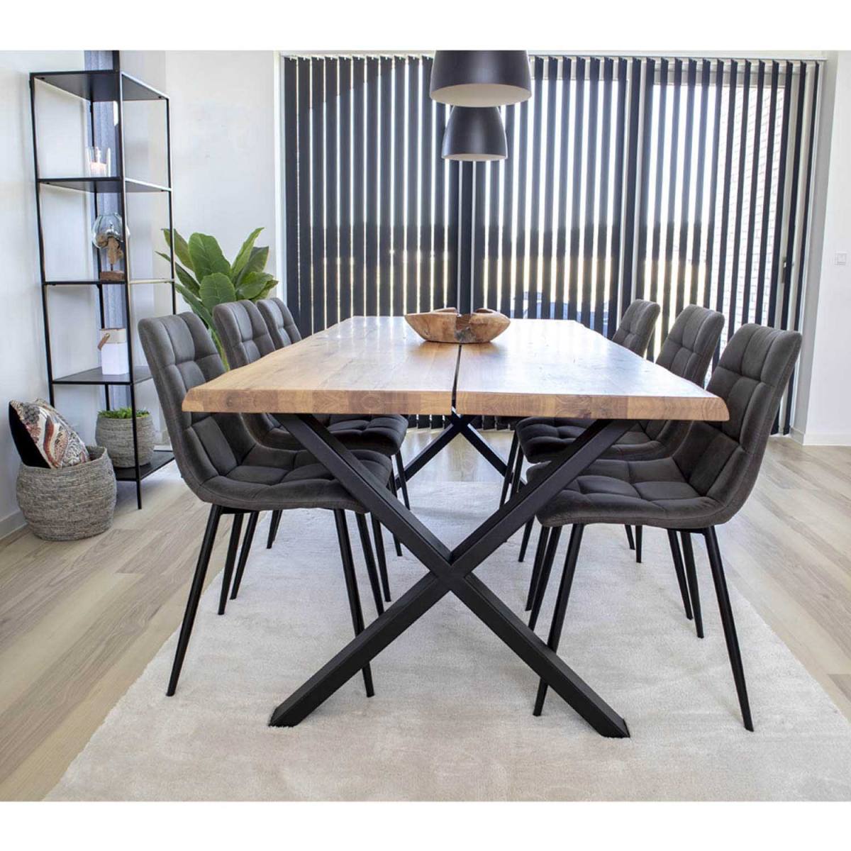 HOUSE NORDIC rektangulær Toulon spisebord, produktbillede 6 af 6, Spiseborde hos HomeNordic