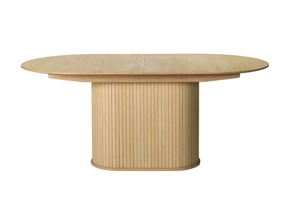 Nola spisebord, m. tillægsplade, oval, produktbillede 2 af 4, Spiseborde hos HomeNordic