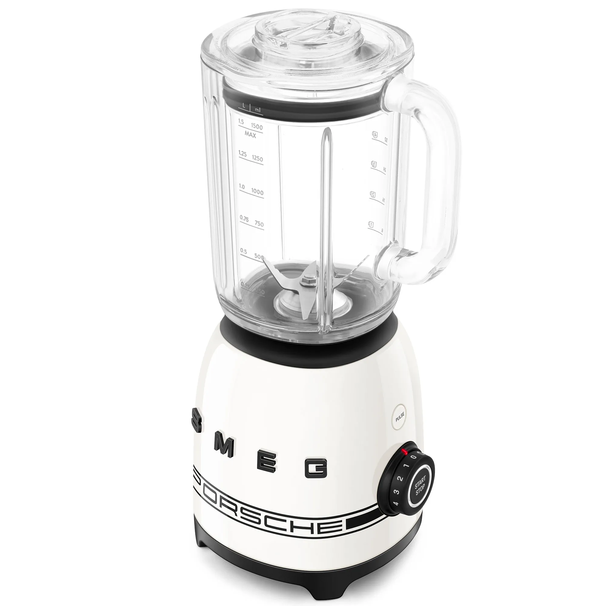 Porsche Special Edition blender 1,5 liter, carrara hvid, produktbillede 2 af 6, Blendere hos HomeNordic