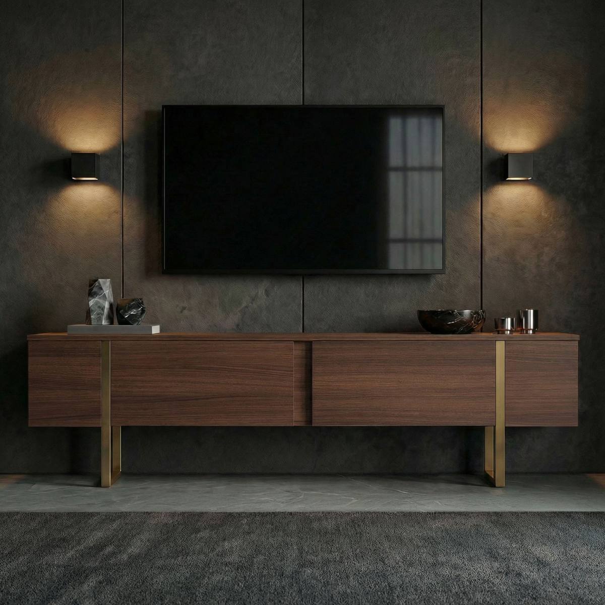 FUNZI LIVING Onera TV-bord, m. 2 låger, produktbillede 6 af 9, TV-borde hos HomeNordic