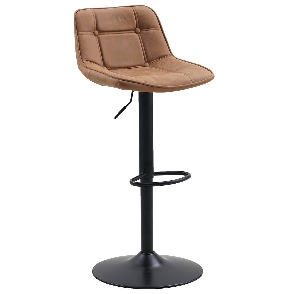 Ezra barstol cognac, Barstole hos HomeNordic