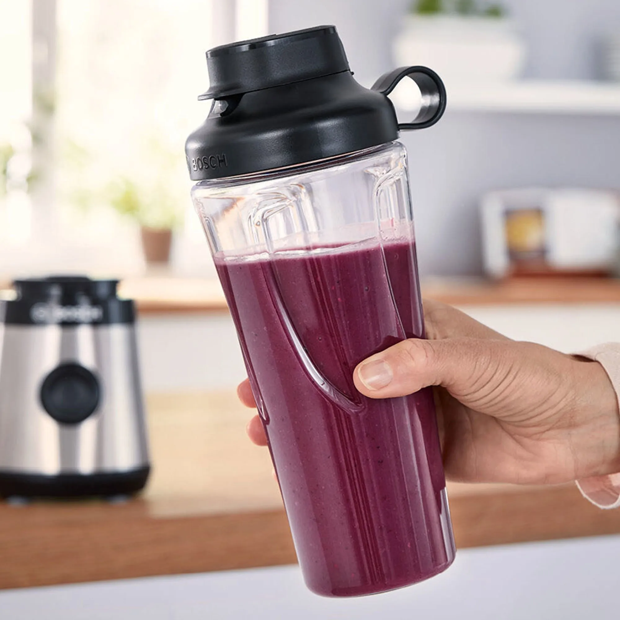 MMB2111M miniblender, 450 W, rustfrit stål, produktbillede 3 af 12, Blendere hos HomeNordic