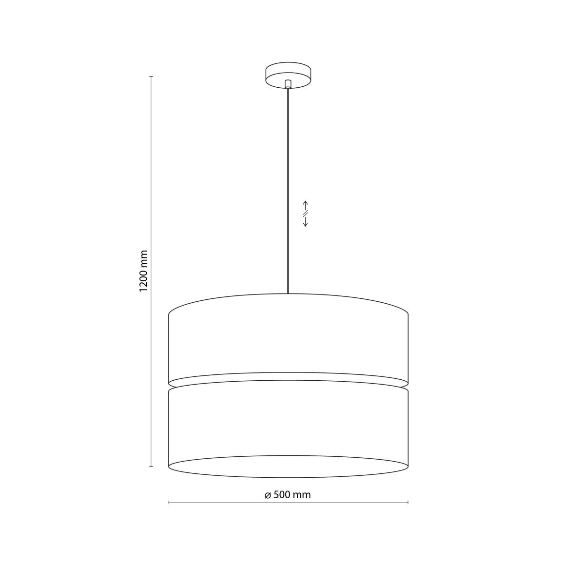 TK Eco loftlampe 380, rund, produktbillede 2 af 8, Loftlamper hos HomeNordic