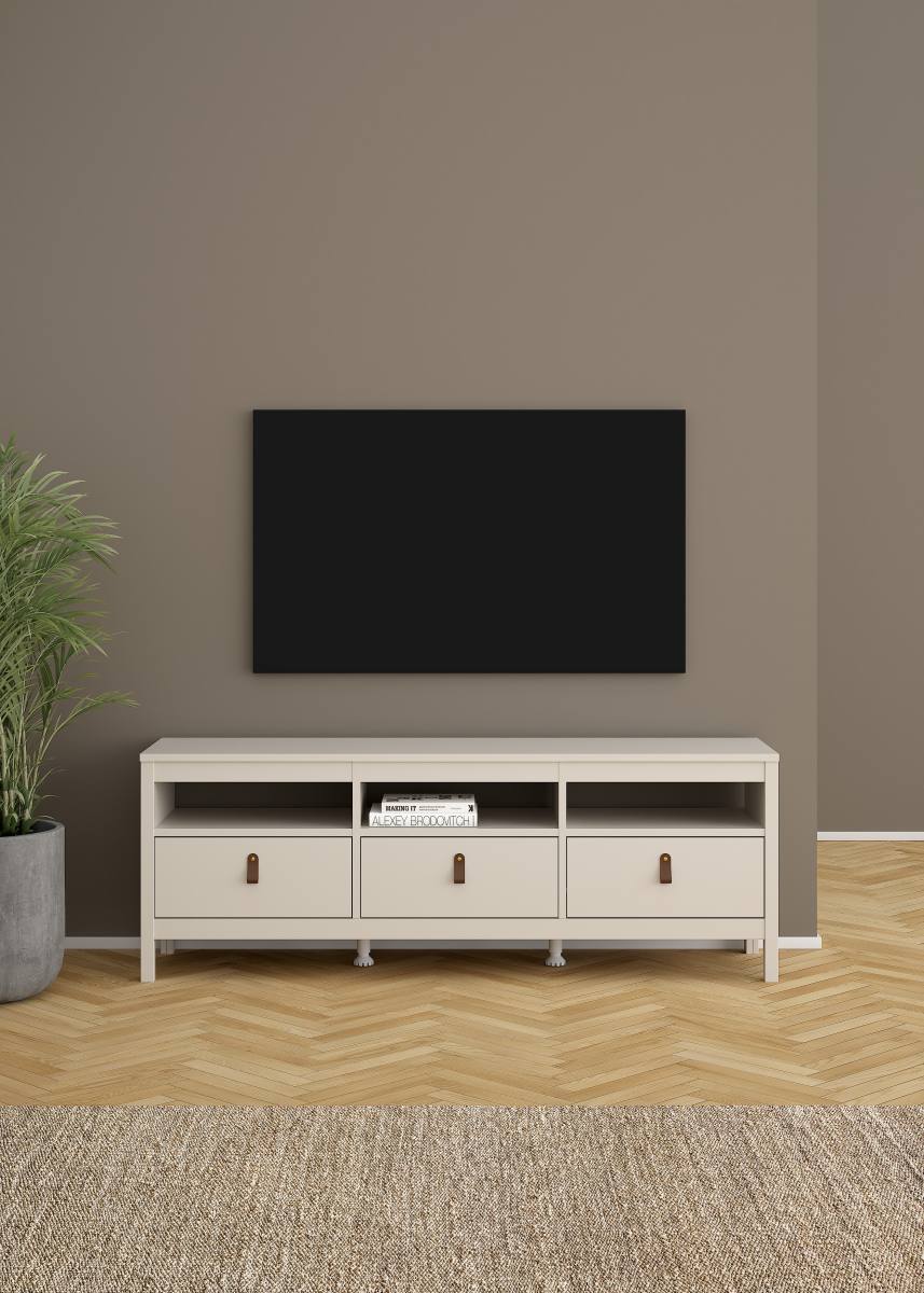 TVILUM Madrid TV- bord, m. 3 rum og 3 skuffer, produktbillede 8 af 10, TV-borde hos HomeNordic