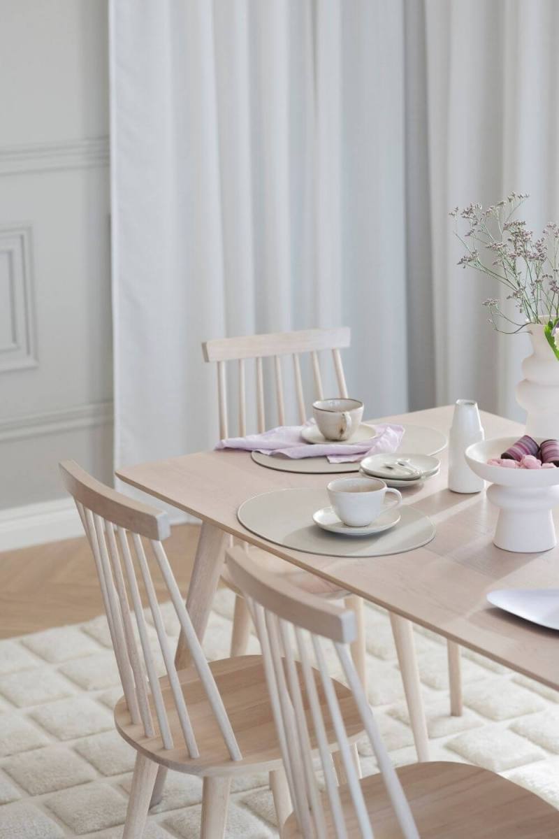 ROWICO rektangulær Yumi spisebord m. udtræk, produktbillede 6 af 10, Spiseborde hos HomeNordic