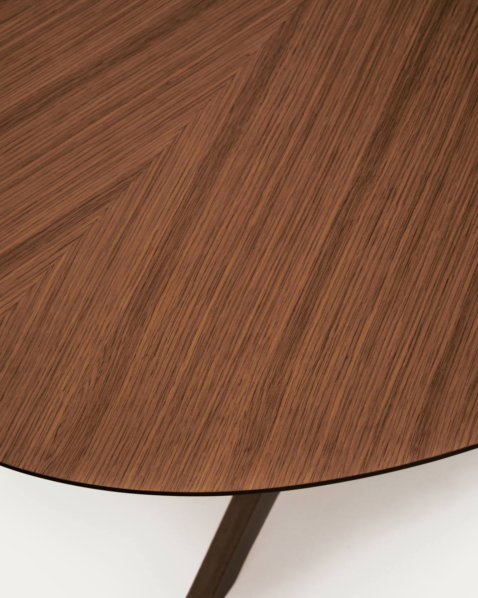 KAVE HOME Naanim spisebord, oval, produktbillede 4 af 8, Spiseborde hos HomeNordic