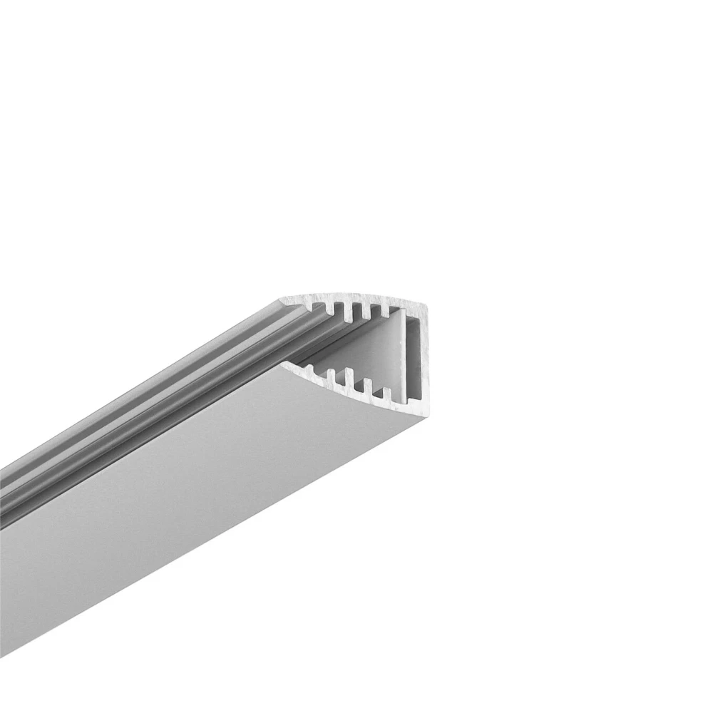 2m aluprofil MIKRO10 + 2m monteringsprofil MIKRO10, LED-profiler hos HomeNordic