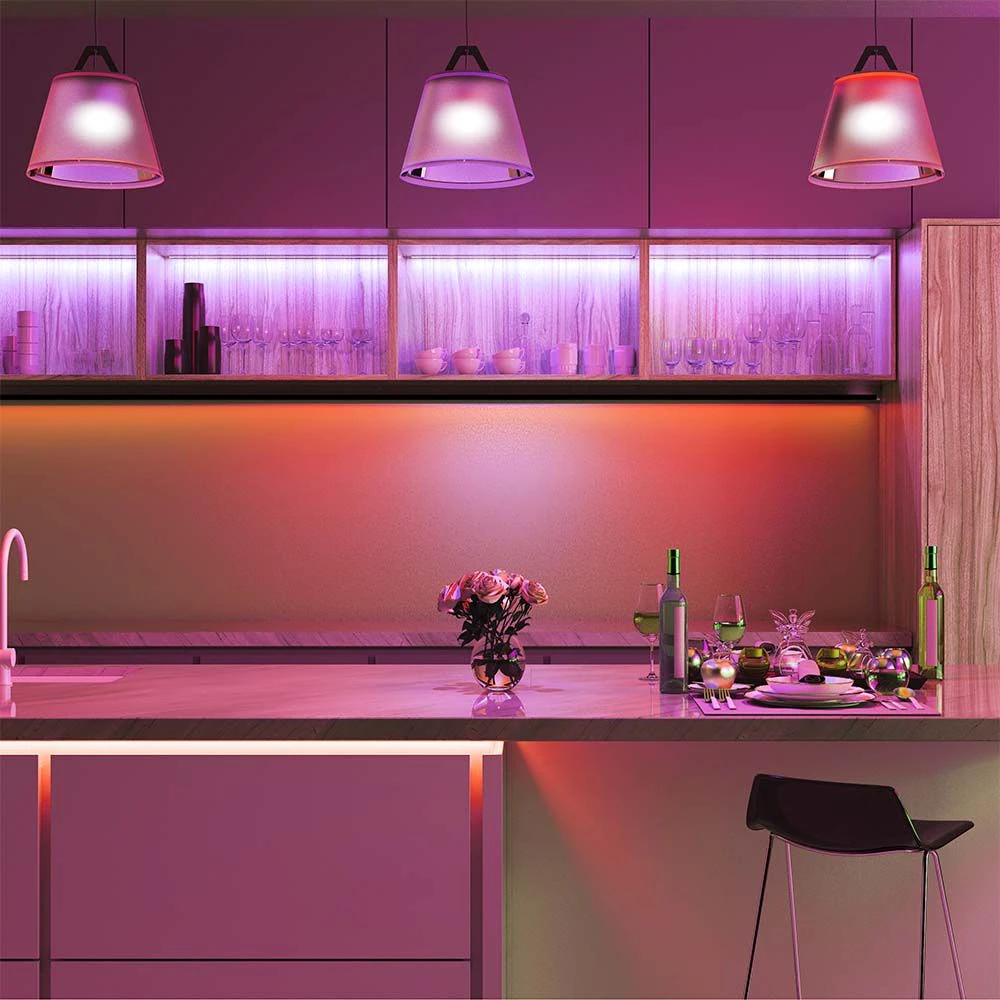 5m 12W/m RGB LED strip, LED-strips hos HomeNordic